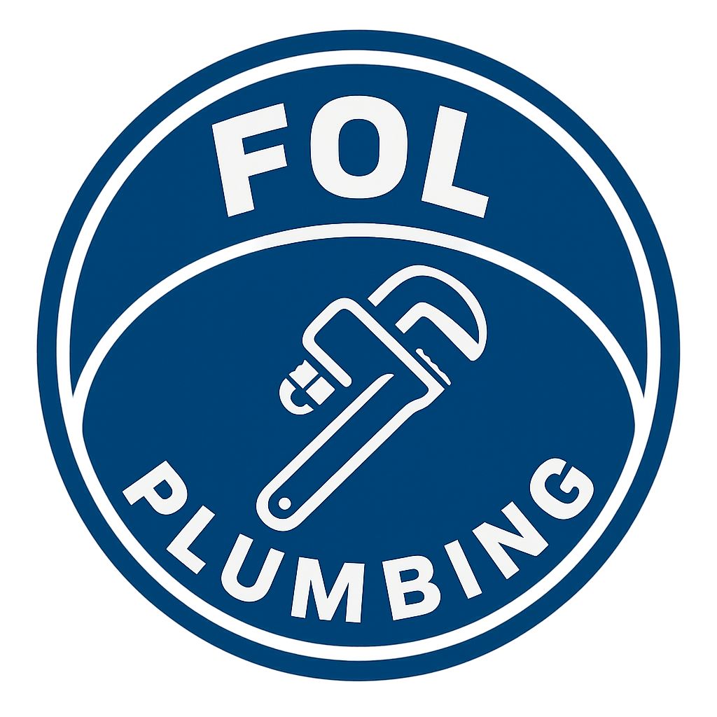 FOL Plumbing badge logo